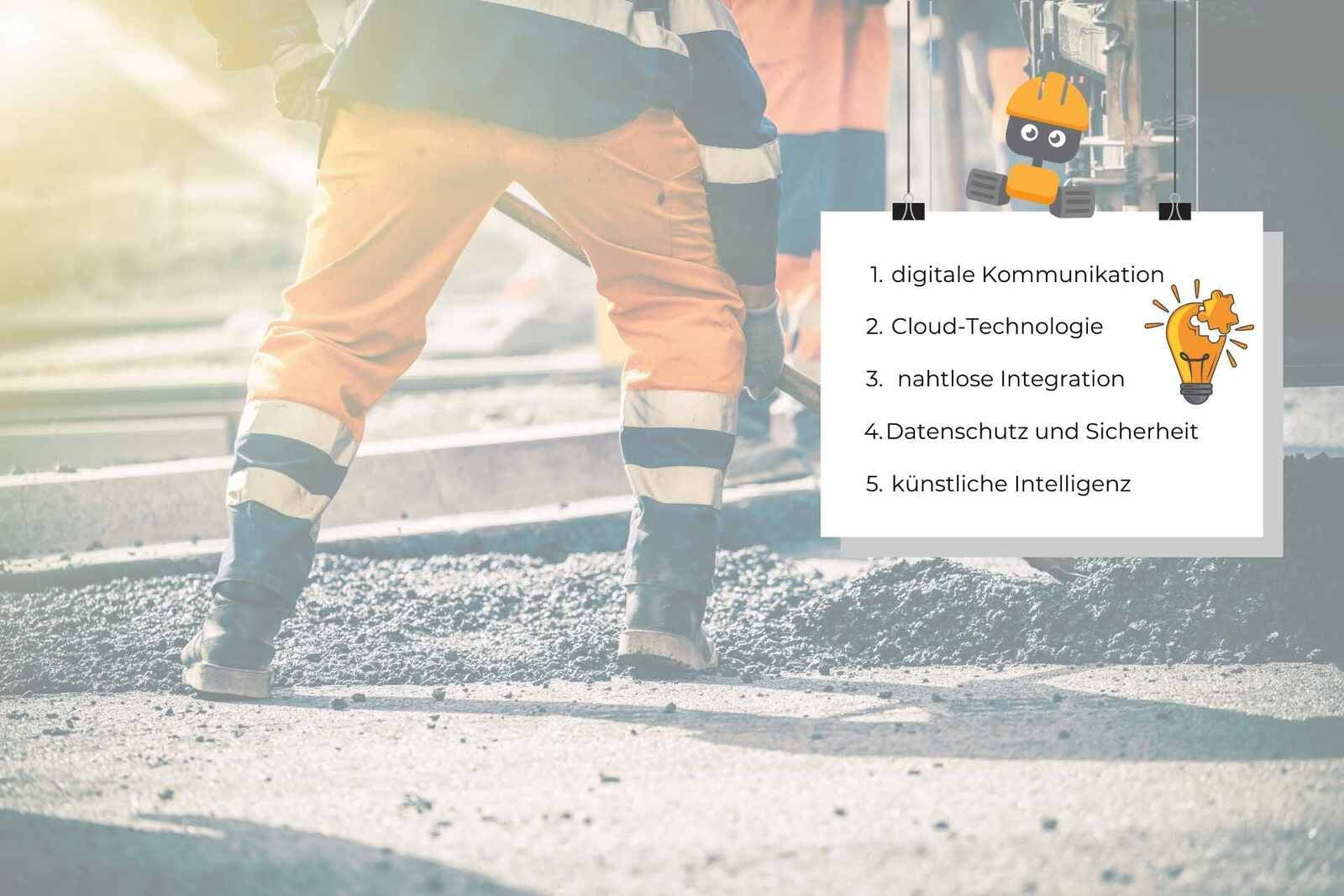 Digitalisierung der Baubranche auf Basis mit Teamsware GmbH - gemeinsame Trends in 2024